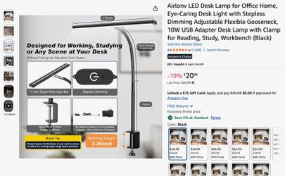 LED Desk Lamp