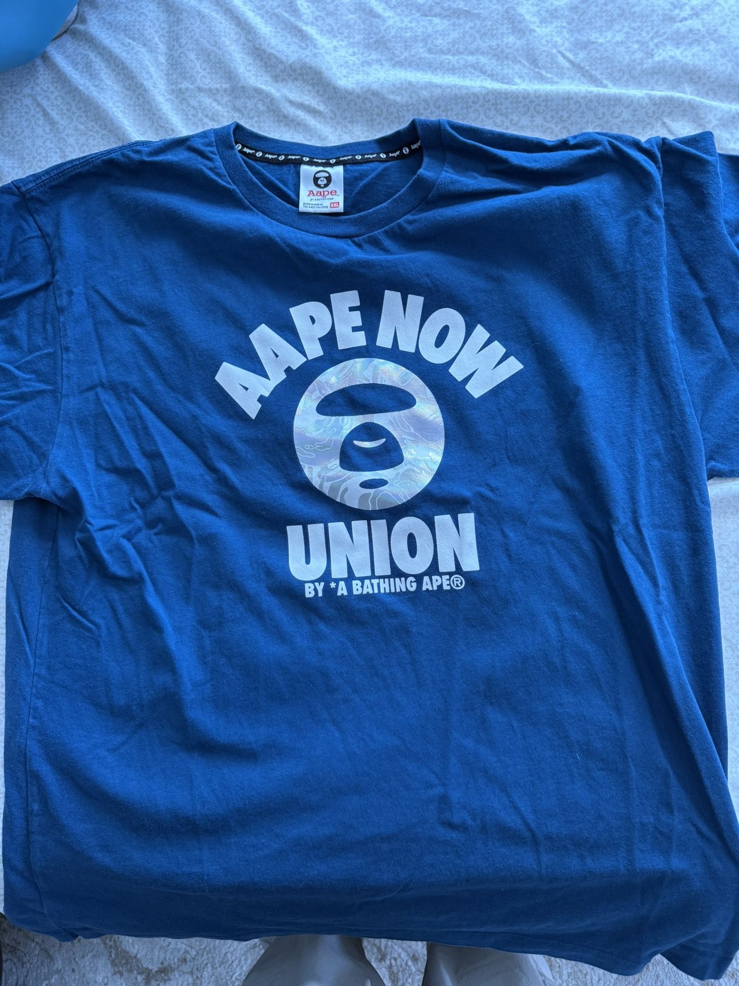 Aape By A Bathing Ape | Reflective Aape Now Union Tee ( XX-Large )