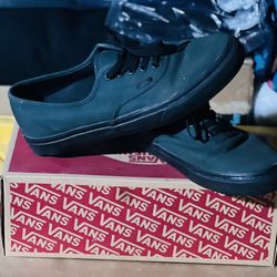 Vans Authentic UC Made for the Makers - Black Non-Slip, Size 11.5