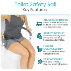 Hand Fails For Toilet - Adjustable 