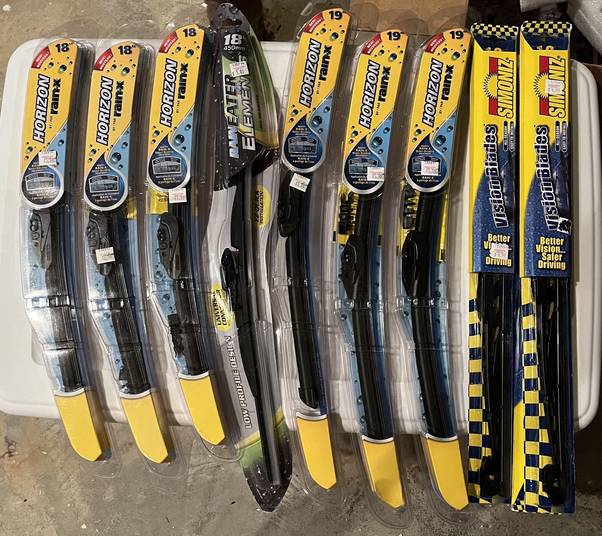 Wiper Blades 18” And 19”