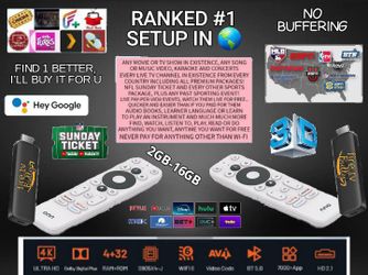 2 for 1 thru 7/24. Android16/GoogleTV 8K/3D 3GB-16GB S905Y4 wifi6 Pre-Loaded w/ #1 fireTV bully setup/Plug & Play