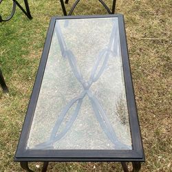Glass Coffee Table Set