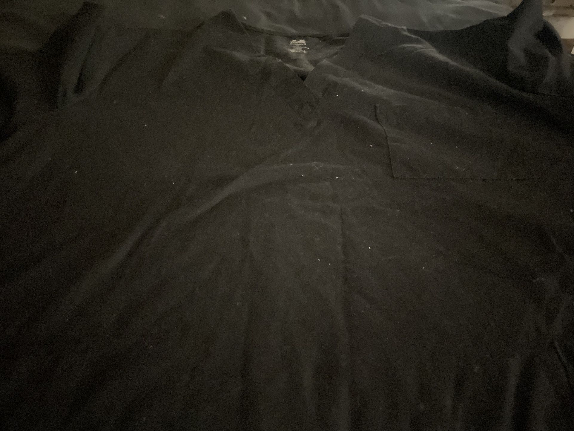 Black Scrub Shirt