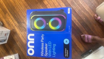 Small LED bluetooth speaker