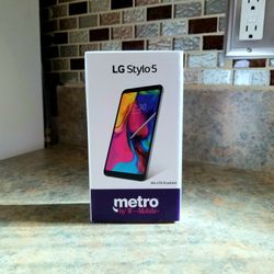 Brand New 32gb Metropcs LG Stylo 5 Android Phone
