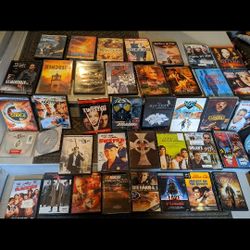Dvd Lot With Stand 