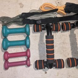 Exercise Kit - Weights Band Push Up Etc