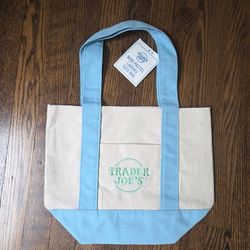 Trader Joe's Mini Pastel Canvas Totes