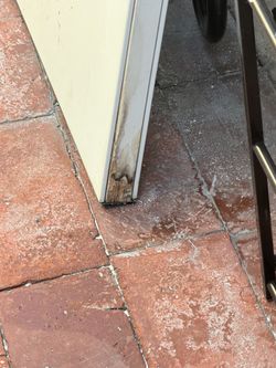 Exterior door metal