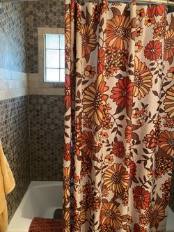 Society 6 Boho Shower Curtain ,  New