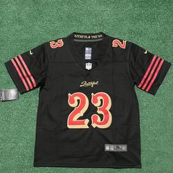 San Francisco 49ers Christian McCaffrey Rivalry Jersey