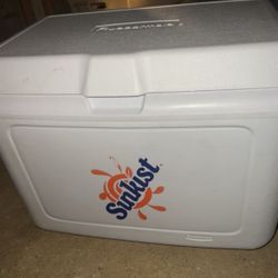 Rubbermaid Sunkist Brand Large Cooler