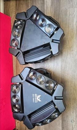 Wecan WKY-M903 Moving Head LED Stage Lights The truss and clamp are not included.