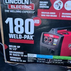 New Lincoln Electric 180 Hd Welder Oak