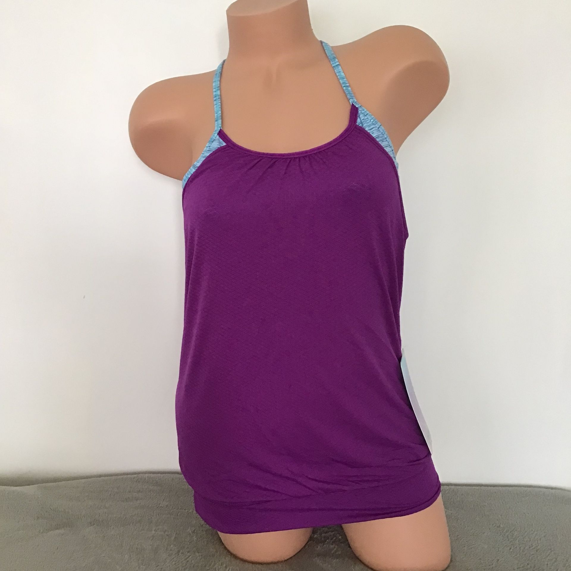 NWT Ivivva Blue Berry Pink Tunic Top Size 14