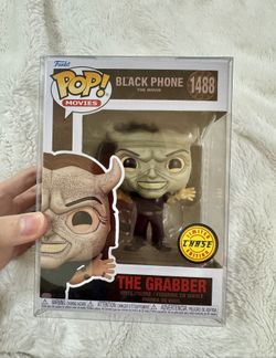 The Black Phone: The Grabber (Chase Edition) funko pop Horror brand new!! w/ free protector