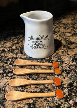 Robert Stanley Creamer & Pumpkin Stirrers