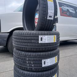 Tires New Goodyear Eagle Sport  All Season $590 Set Of Four Install Mount And Balance Financial Services Available No Credit Need 