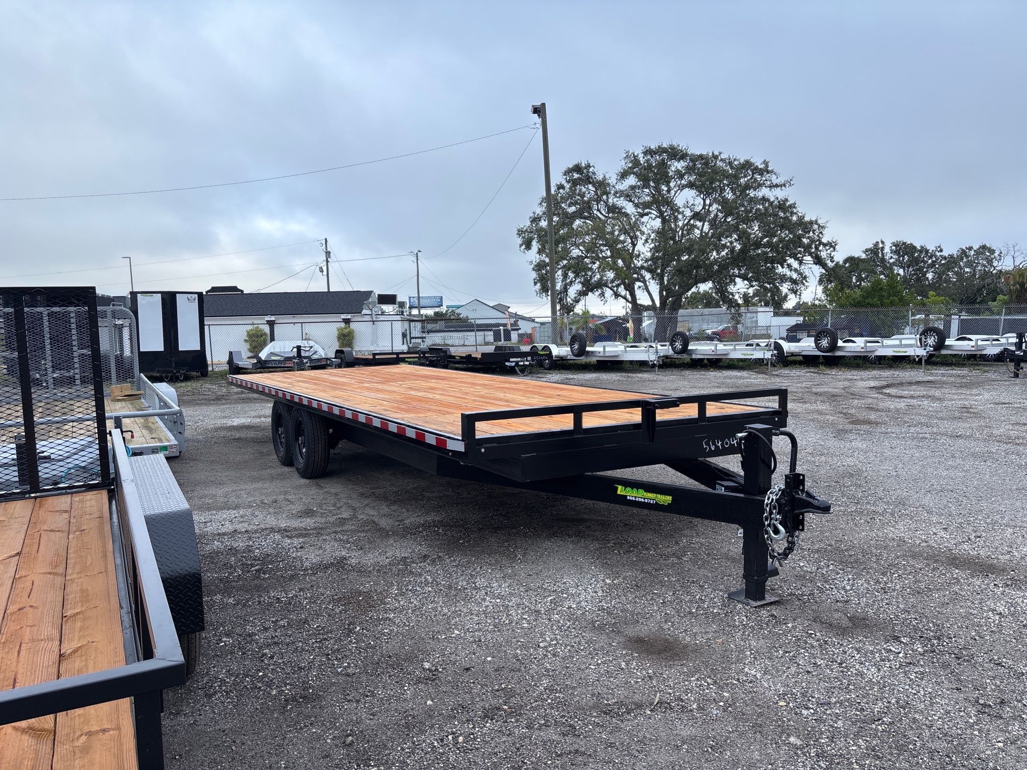 Worldwide 8.5 x 24 Flatbed Trailer 14k
