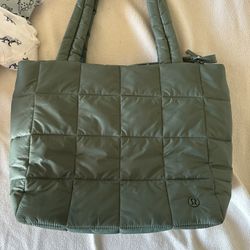 Lululemon Quilted Grid Tote