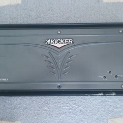 KICKER ZX1500.1 ZX AMPLIFIER 1500 WATT AMP SUBWOOFER SUB