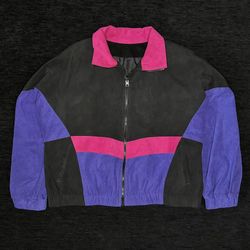 VINTAGE 80s SUEDE JACKET