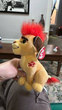 Ty Beanie Baby Kion Lion Guard Plush