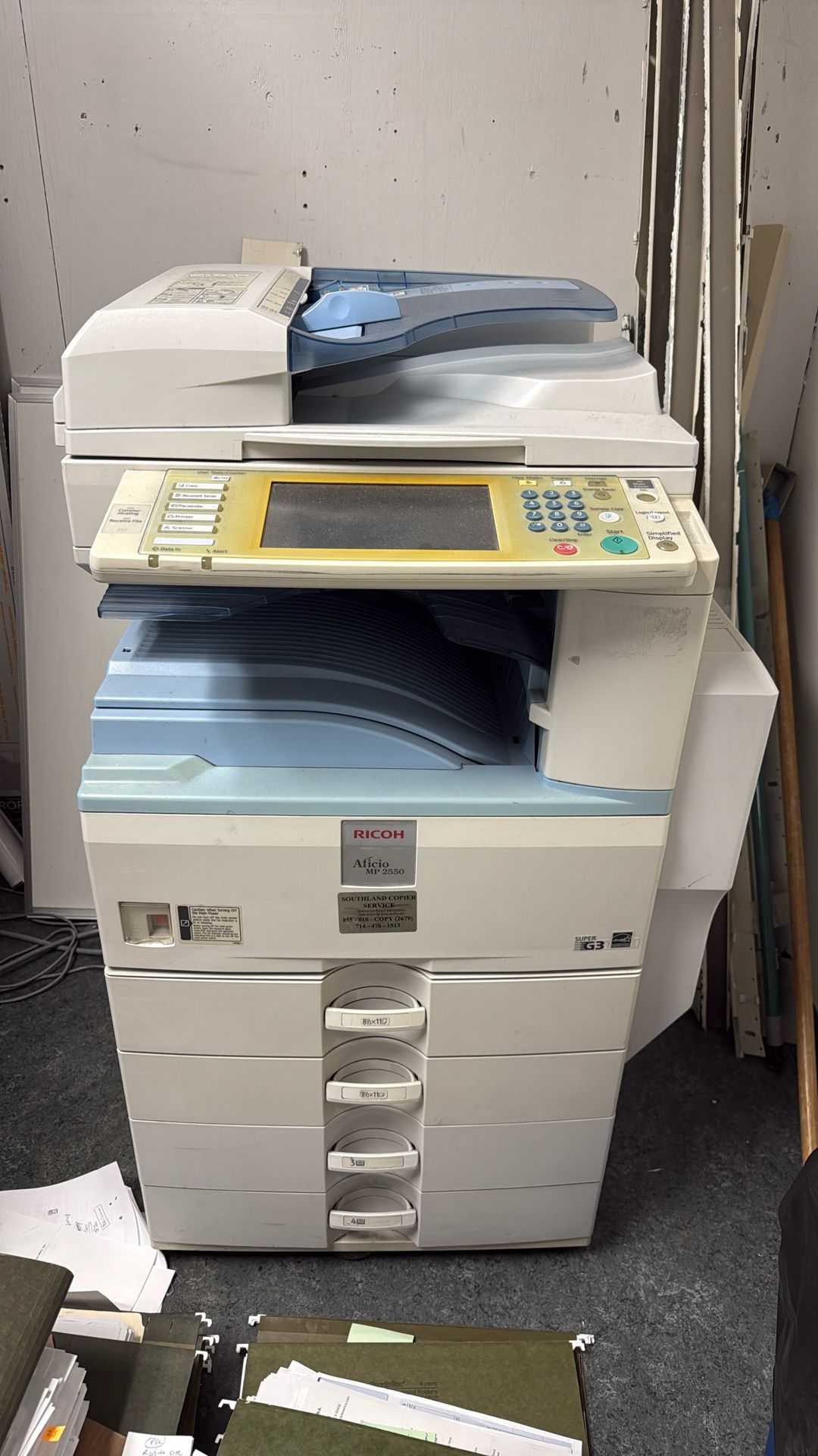 Multi Function: Copy, Fax, Scanning, and Printer