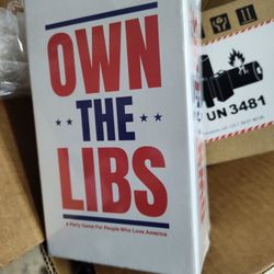 Own The LlBBs - Funny White Elephant Gift - Men & Women's Birthday Gift - Hilarious Game
