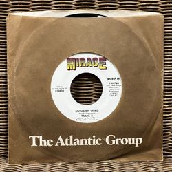Trans-X “Living On Video” 7” Single