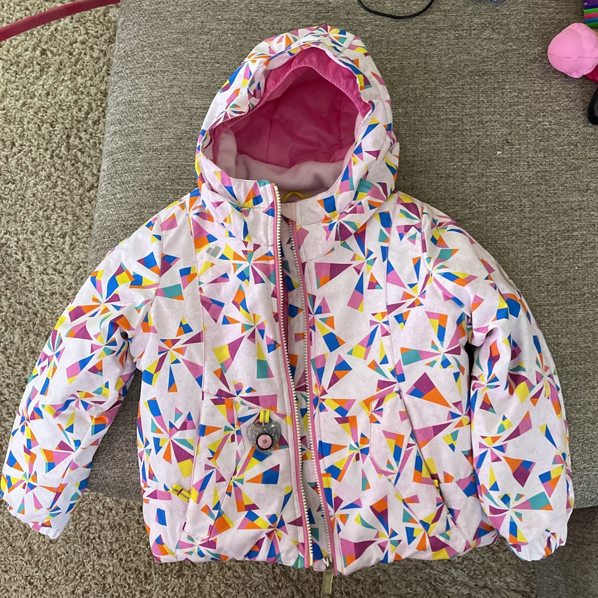 Girls Size 5 Ski Jacket Never Used 