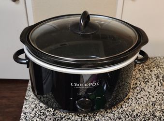 Crock-Pot SCV400-B 4 qt Slow Cooker - Black Original Slow Cooker