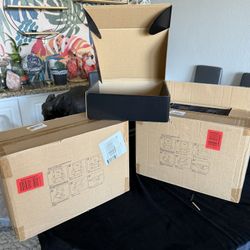 New!!Shipping Boxes Corrugated Black  Cardboard 