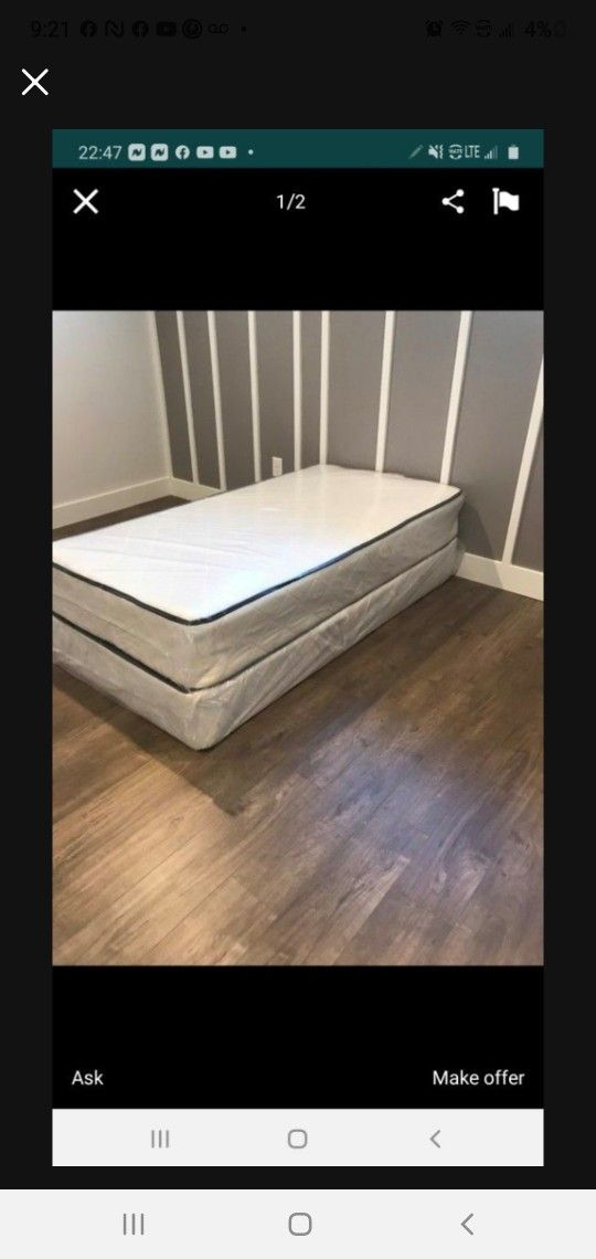 Full Size New Box Spring Can Deliver 