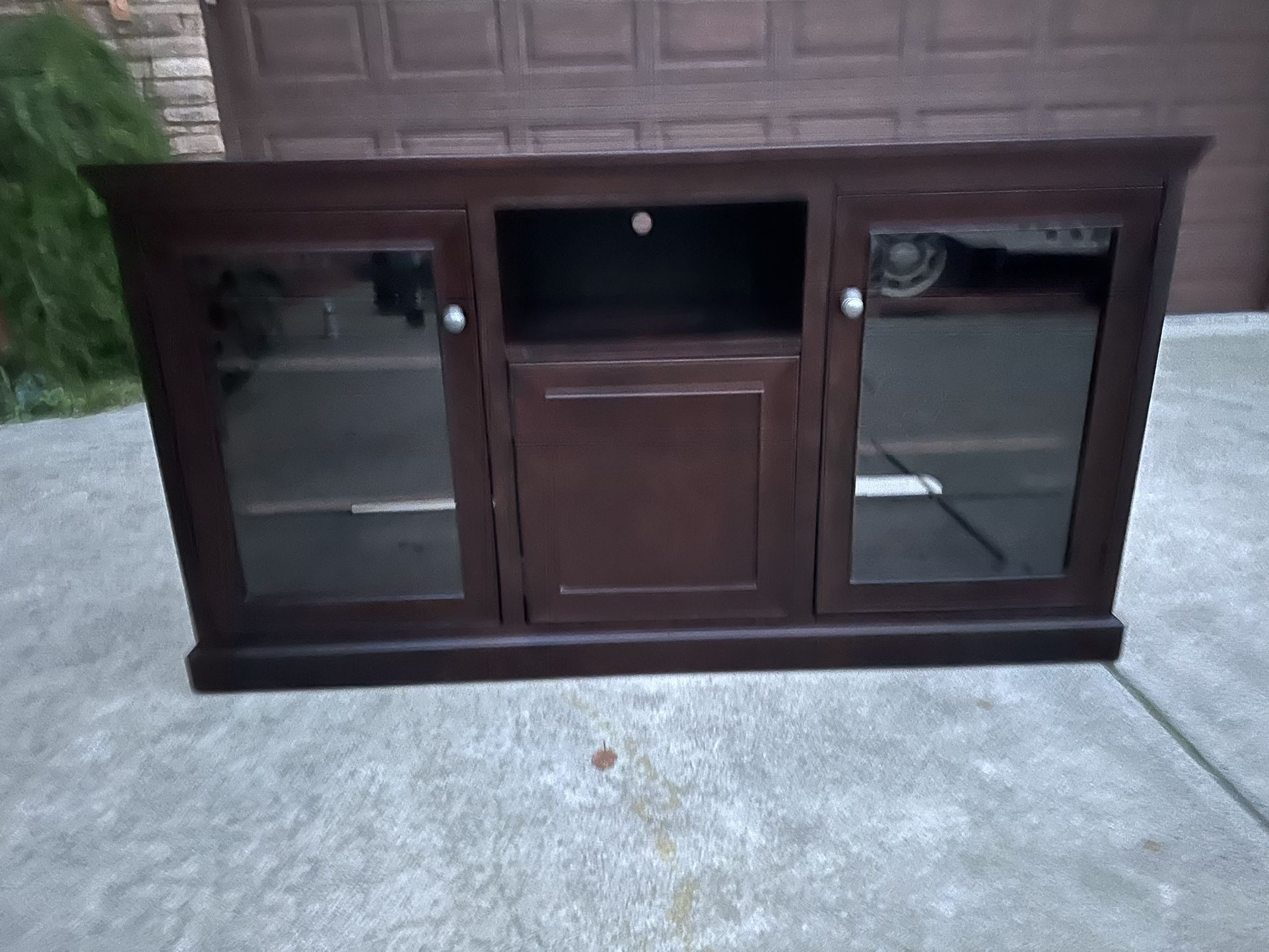 60" Martin Furniture 3-Door Audio/Video Stand/Console