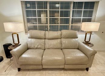 Leather Piel couch