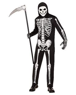 Skeleton Costume 2XL Brand New