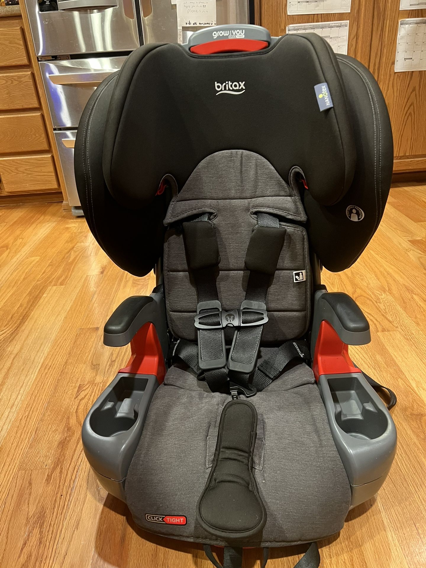 Britax Grow with You ClickTight Harness To Booster Car Seat