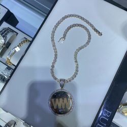 Tennis chain With Gold (10k)