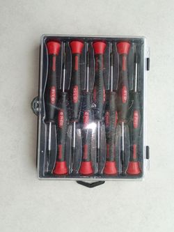 8 pieces Precision Screwdriver Set in Case