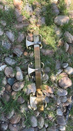 Brass Wall Towel Rack