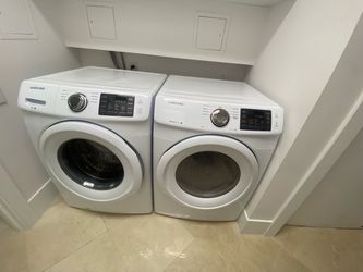 Samsung front load washer and dryer