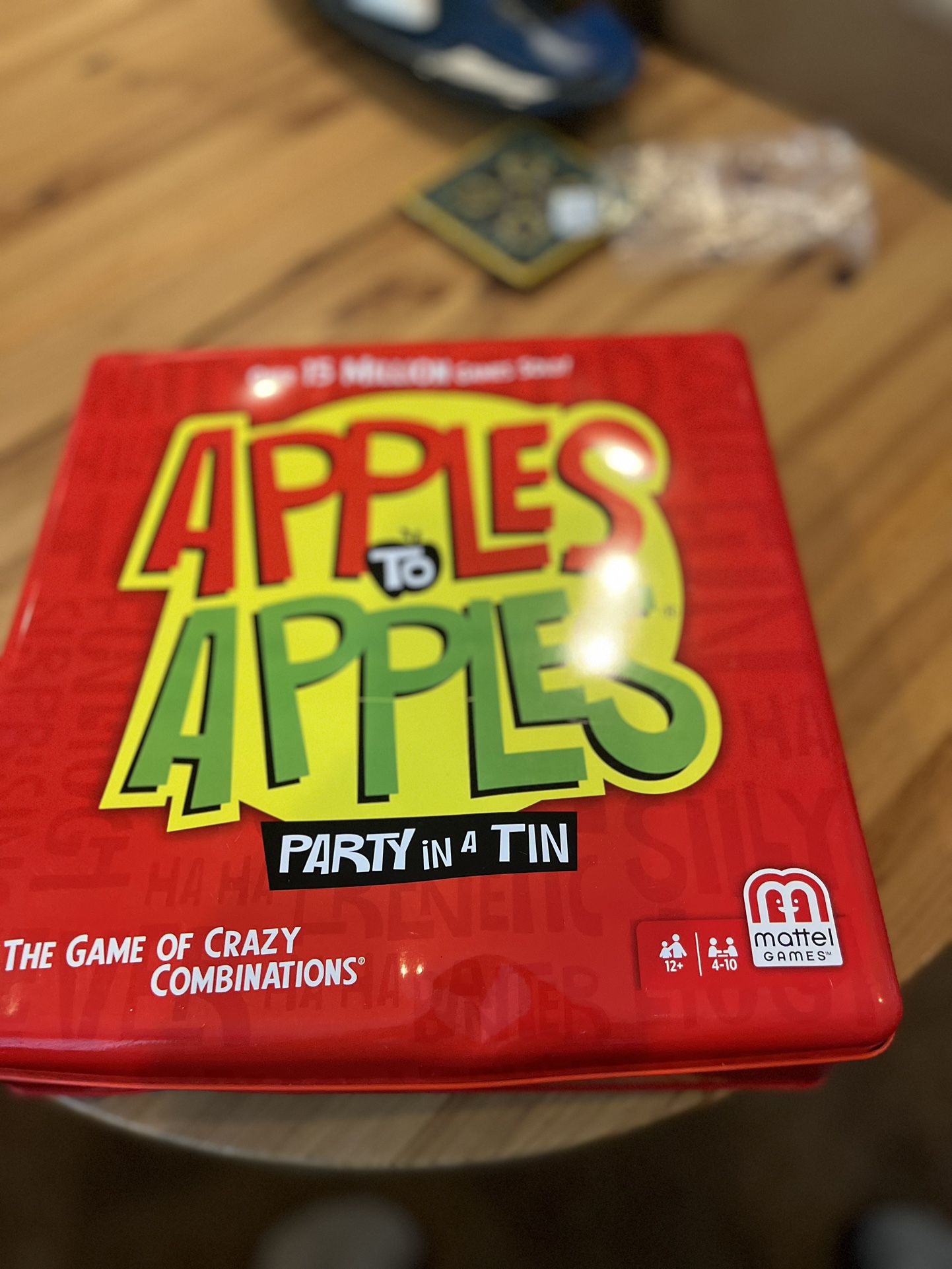 Mattel Board Game Apples to Apples