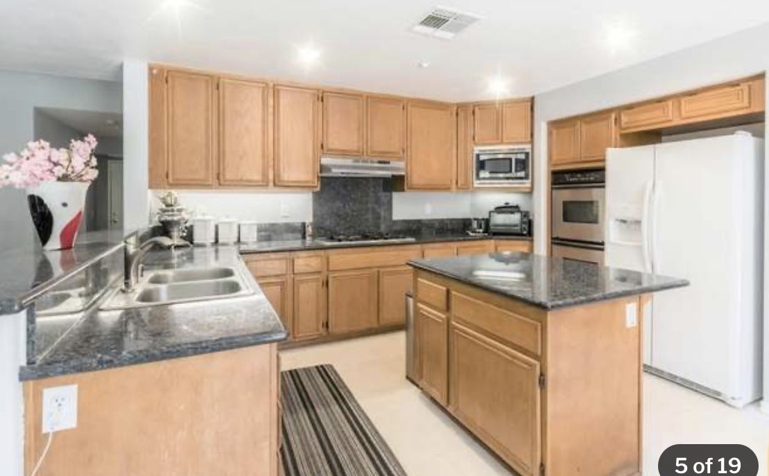 KITCHEN cabinets & countertops