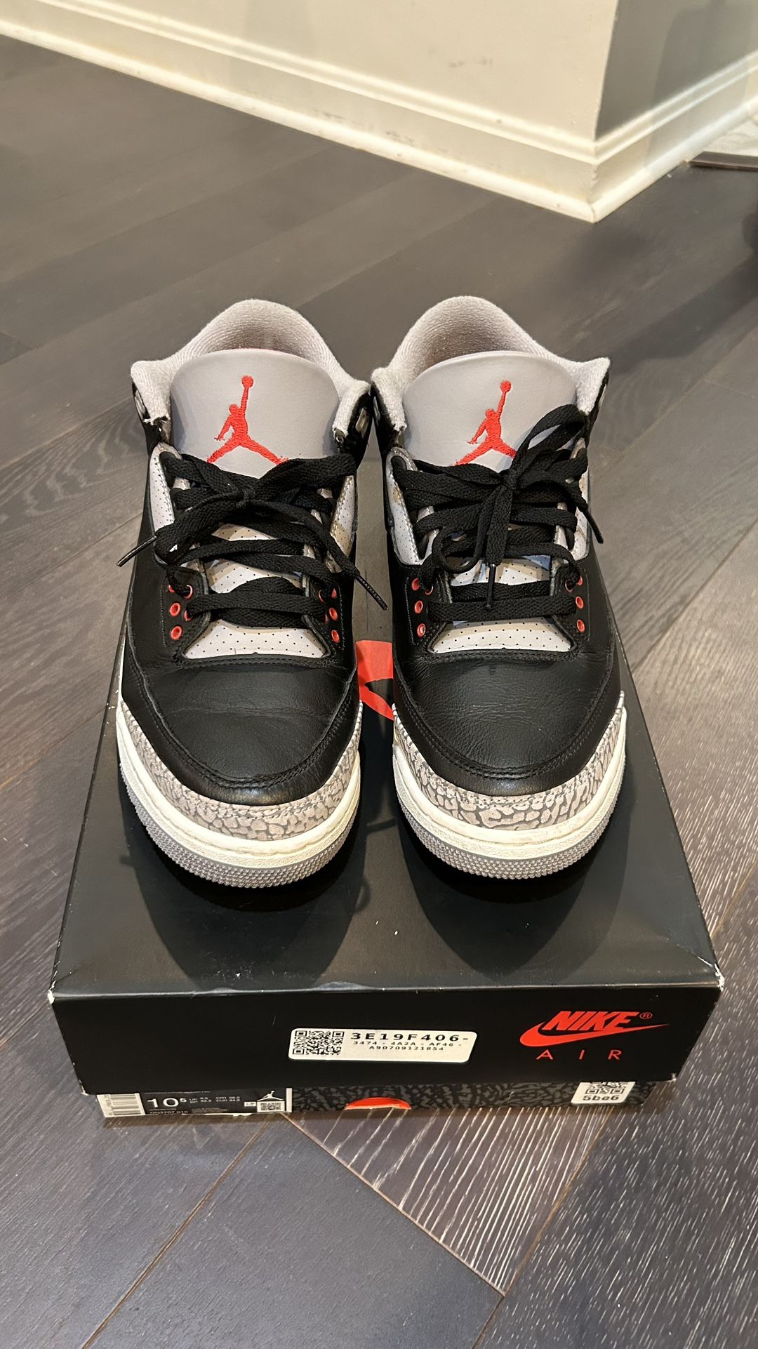 Air Jordan 3 Retro OG 'Black Cement' 2024