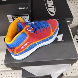 AND 1 CLASSIC BLUE BOTTOMS 