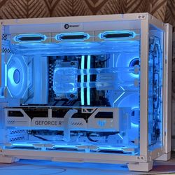 RTX 5070 Ti + Ryzen 5 9600X Custom Loop Gaming PC | Frost Byte – $1,999