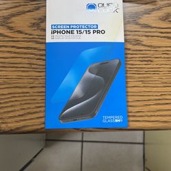 iPhone 15/15 Pro Tempered Glass