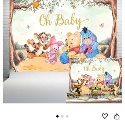 Winnie The Pooh Backdrop